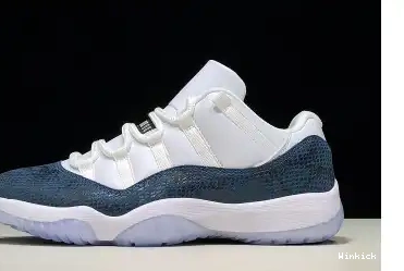 (2019) NAVY - 11 RETRO LOW JORDAN SNAKE 0611
